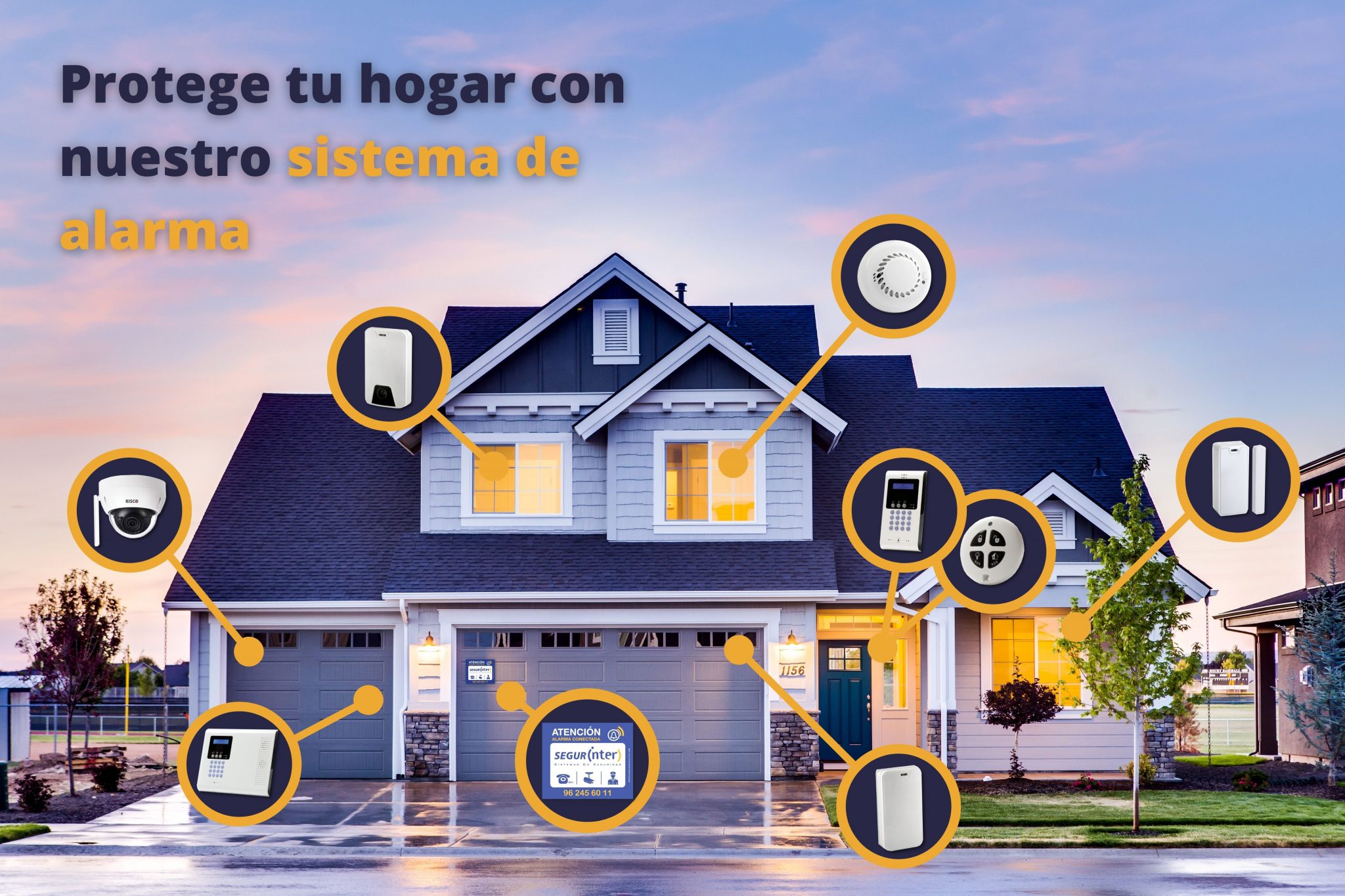 Alarma para vivienda - Segurinter Sistemas de Seguridad
