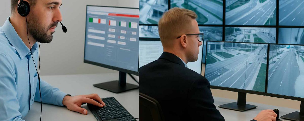 diferencia entre central receptora de alarmas y centro de control