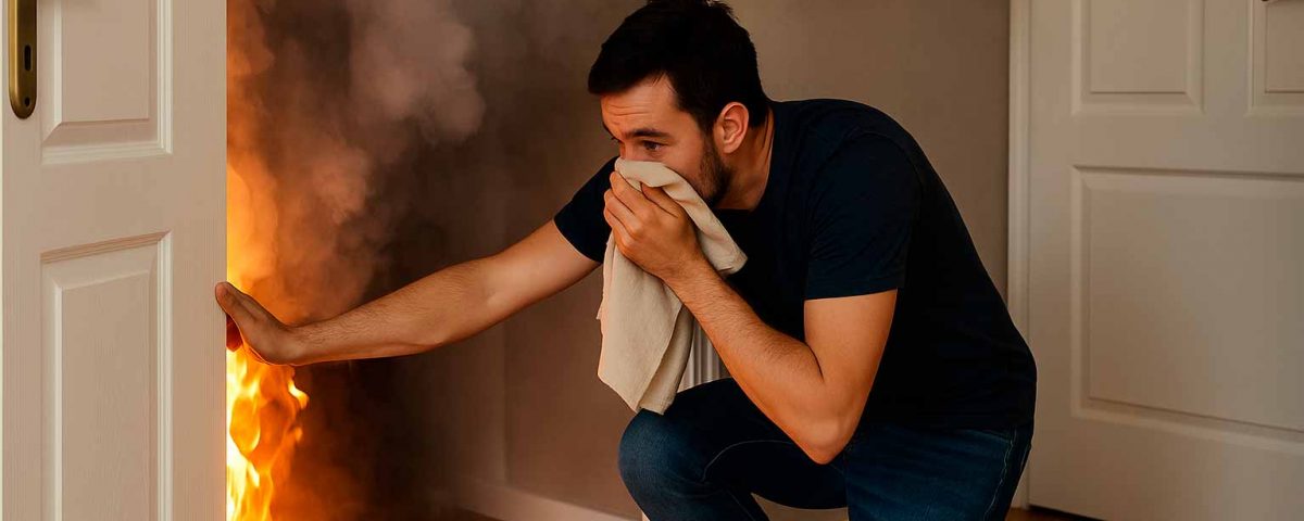 qué hacer en caso de incendio en casa