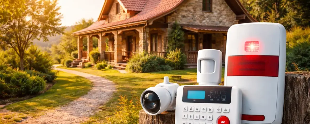 alarmas para casas de campo sin internet