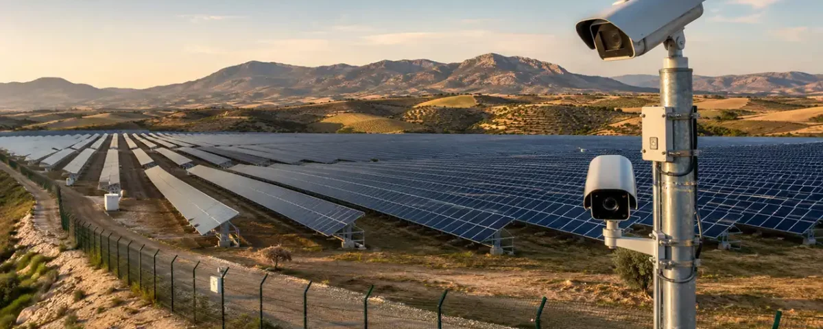 instalacón de sistemas cctv para huertos solares