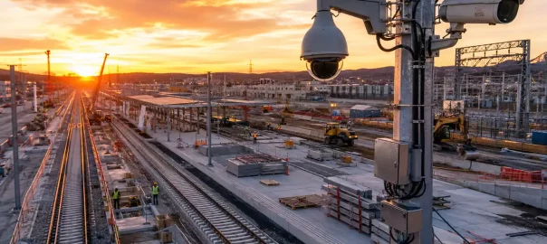 sistemas de videovigilancia cctv en construcciones ferroviarias