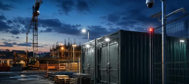 Sistemas CCTV en contenedores de obra