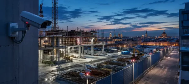 instalación de sistemas cctv en obras en construcción